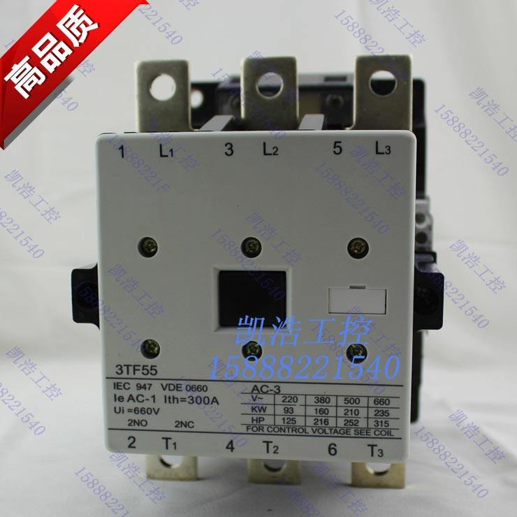 高品质 3TF55 交流接触器 3TF5522-0XM0 220V /3TF5522-0XQ0 380V