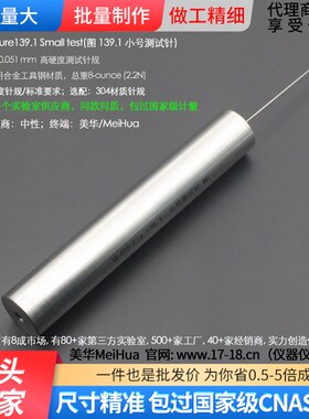 UL498美标插座量规图139.1小号测试针规Figure 139.2大号插片规