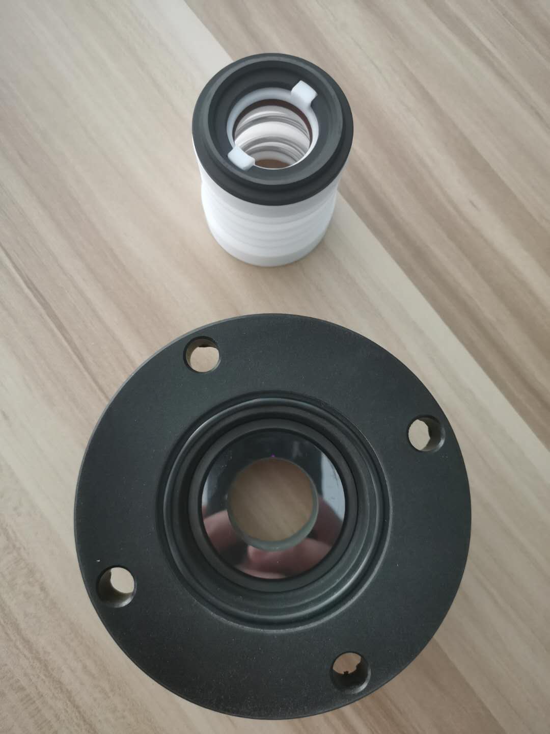 国塑宝三川宏河胜过滤机大头泵铁氟龙前后轴封转动环护罩机械密封