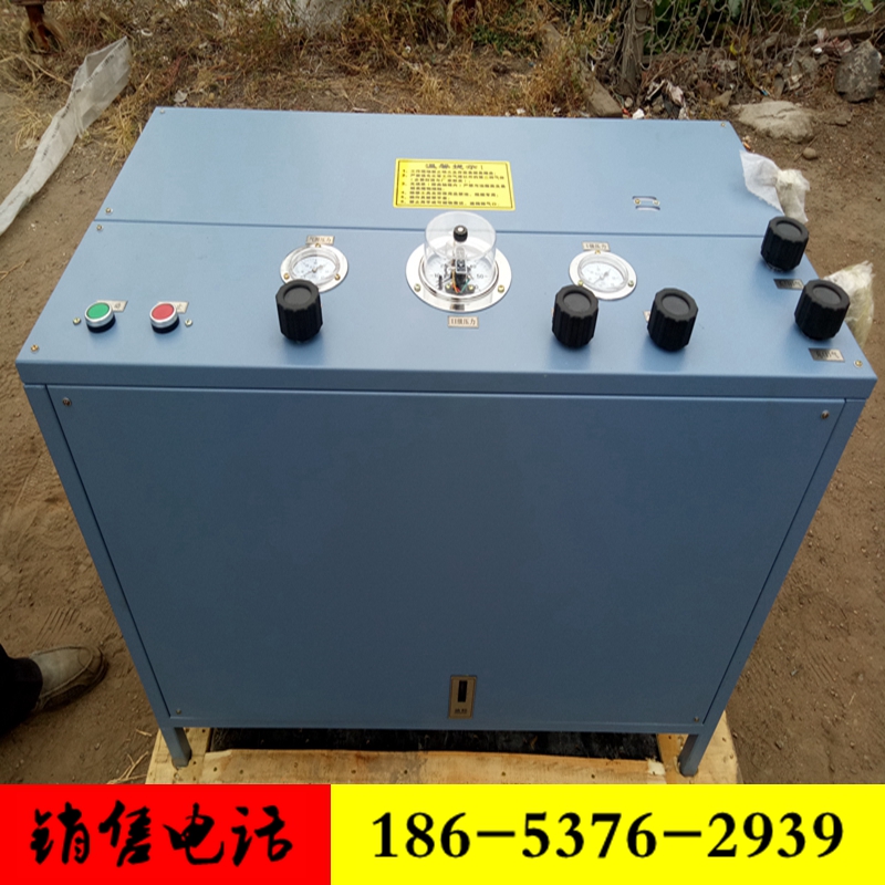 台式小型矿用AE102A氧气充填泵 高压安防救护二氧化碳充气机