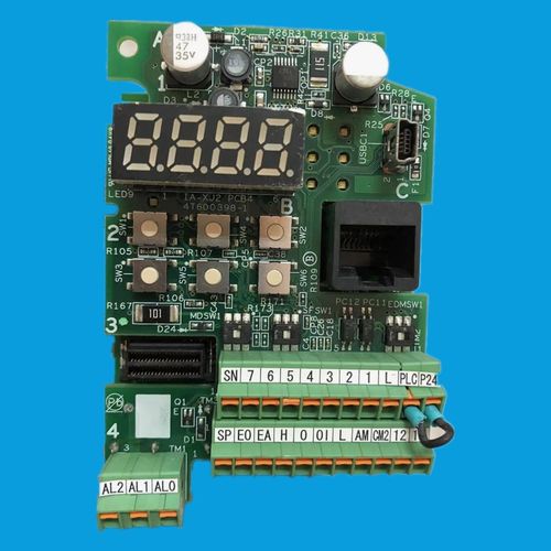 3B313926-3T日立变频器WJ200系5.5-7.5端子控制CPU主板4T600398-1