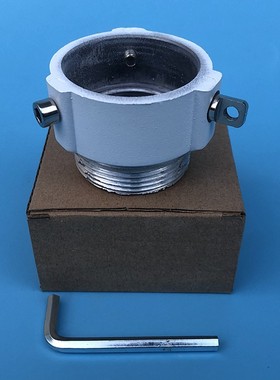 监控球机支架海康球机吊装支架球机转接头1661ZJ1663球机加长支架