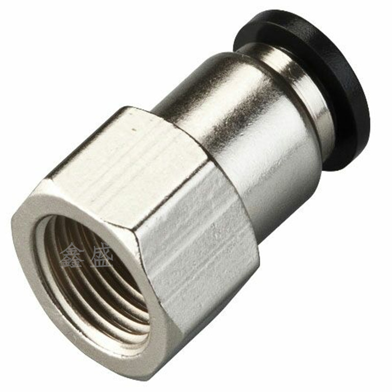 快速气动接头快插1分2分内牙机械工具元件PC6PC8PC10气管接头