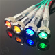 电源灯24V220V6V12V3V红黄绿蓝IP67防水8MM金属信号灯LED指示灯