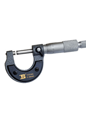 波斯 外径千分尺0-25mm 0.01螺旋测微仪BS153525