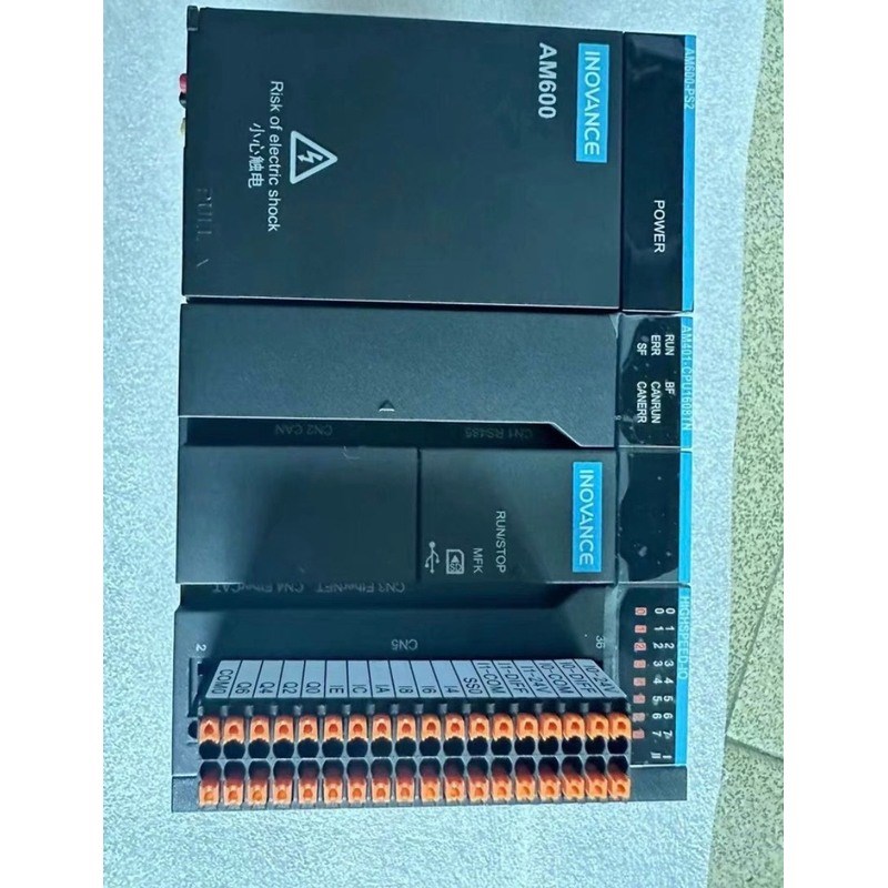 汇川总线PLC+++++电源AM600-PS2+主机AM40