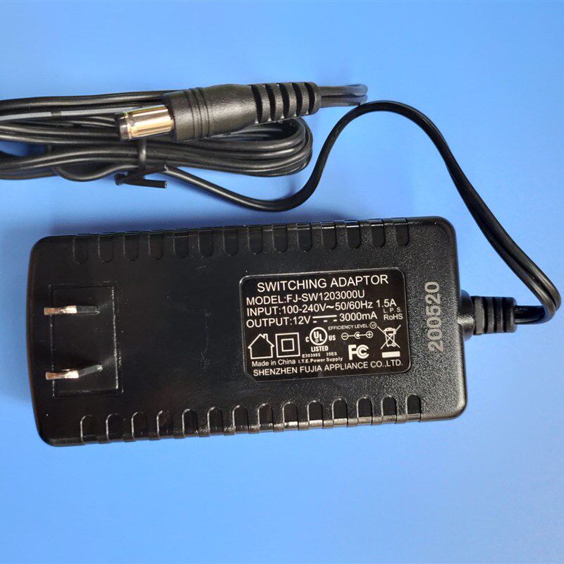 原装中控智慧IFACE702P/102/302/FACE6考勤机电源线适配器12V3A
