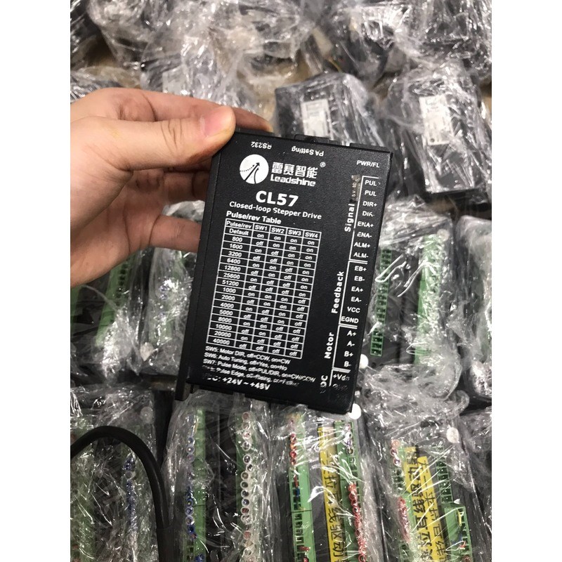 雷塞闭环步进驱动器CL57,电机57CME23-C,实物拍摄