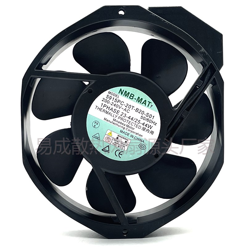 NMB 5915PC-20T-B20-S01 200-240VAC 23-24/25-44W 17238散热风扇