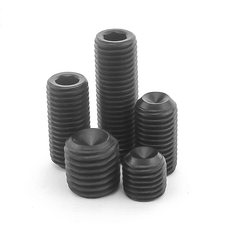 12.9级英制机米螺丝 无头螺丝 凹端 螺纹BSW3/8系列(100个单价)