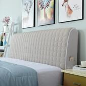 A6L床头罩2022新款 全包保护套床头套软包盖布弧形欧式 靠背罩