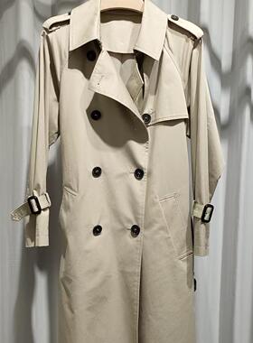 Toled Baich2025早秋新款气质高级感女士风衣外套S93022