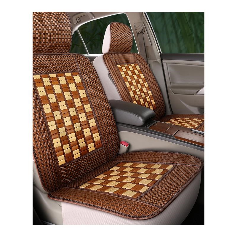 夏季竹片块汽车坐垫轿车皮卡通用座椅夏天凉垫凉席单张单座前后排