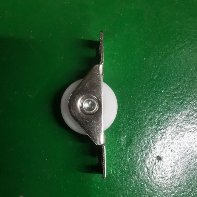 商用不锈钢保洁柜滑轮碗柜门轮子打荷台移门滑轮工作台底轮滑动门