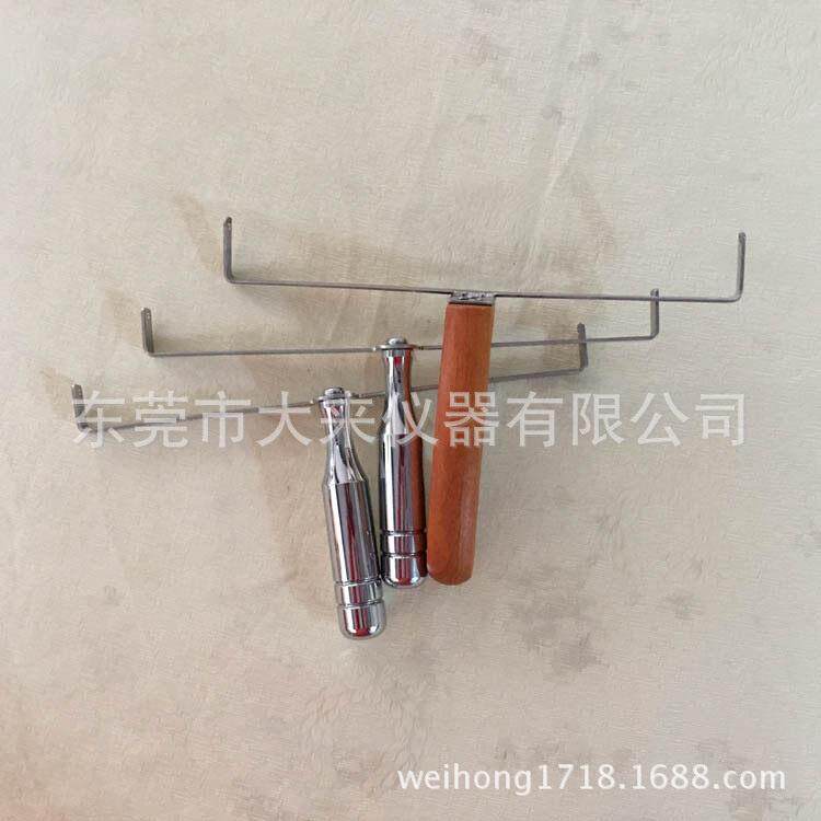 木手柄 线棒涂布器专用金属手柄 可配套总长240或250mm长OSP线棒