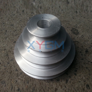 杭州西湖台钻ZX7032钻铣床中间皮带盘 铝宝塔轮4槽B型 过桥皮带轮