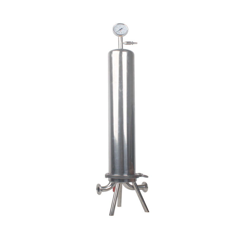 304不锈钢快装过滤器卫生级微孔pp棉滤芯精密前置水管水垢过滤机