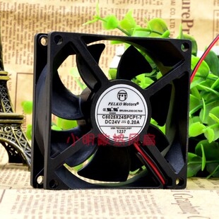 C8025X24SPCP1 Motors 24V 8CM变频器风扇 全新T.T 0.20A PELKO