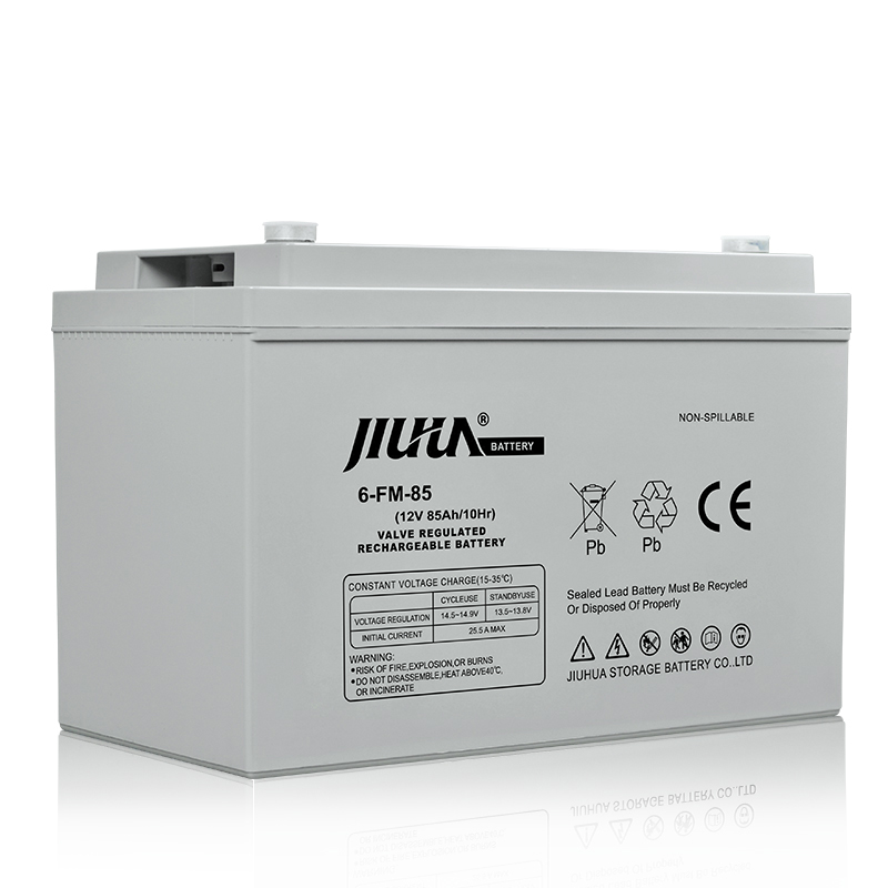 12V85AH铅酸免维护蓄电池照明UPS太阳能路灯储能发电备用电源电瓶