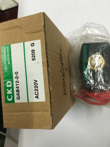 现货CKD电磁阀GAB412-2-0全新原装真品AC220/AC110/DC24当天发货