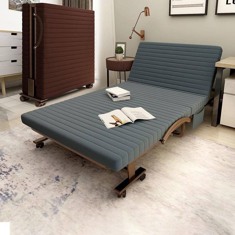 免安装折叠床办公室午休午睡单双人家用保姆休息陪护乳胶70CM轻便