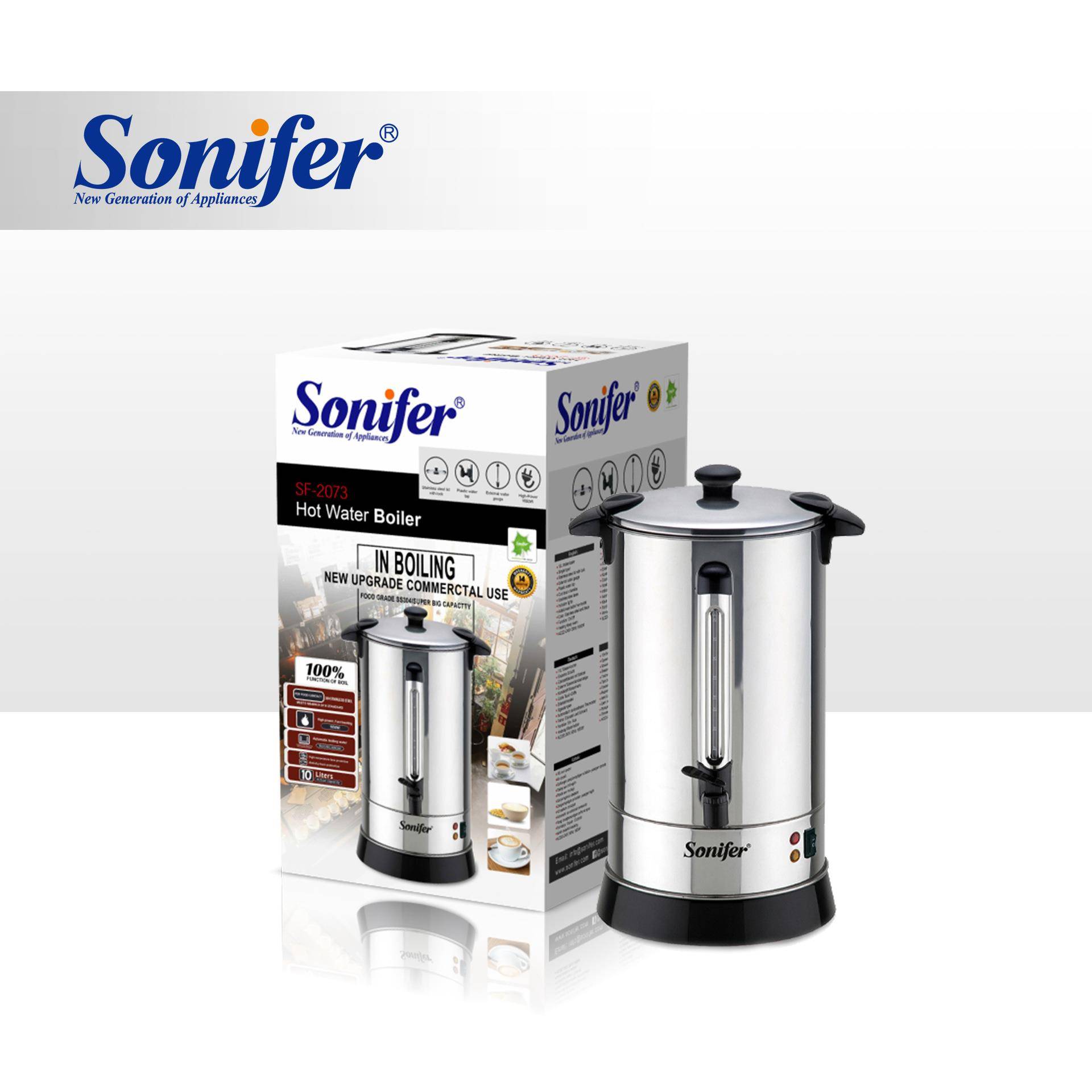 Sonifer大容量不锈钢10L温控电热水壶烧水壶SF-2073