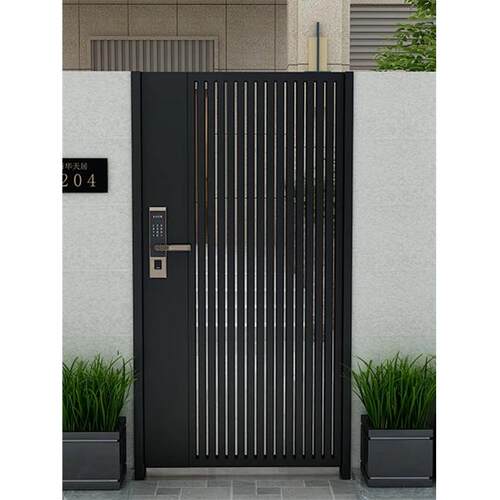 定制庭院门别墅大门双开门农村自建房进户门家用乡村入户门防盗门