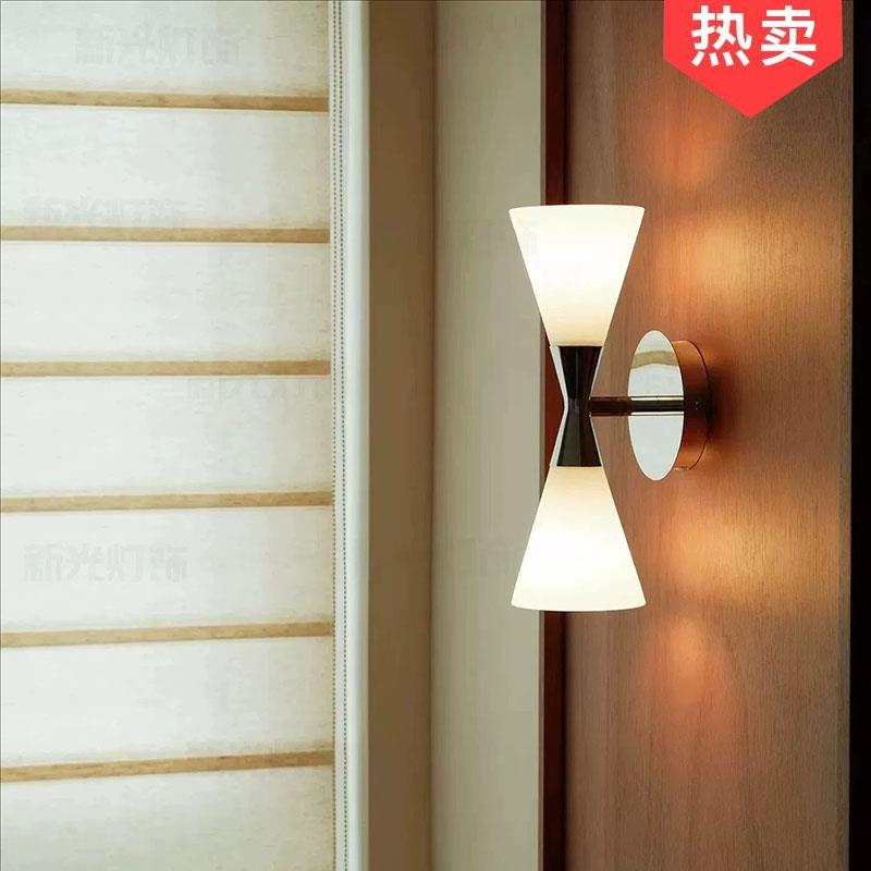 丹麦Herstal沙漏壁灯北欧简约设计师款客厅背景墙过道卧室床头灯