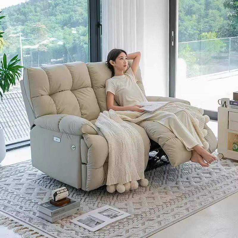 太空沙发舱功能沙发电动头等沙发躺椅懒人按摩椅家用小型双人沙发