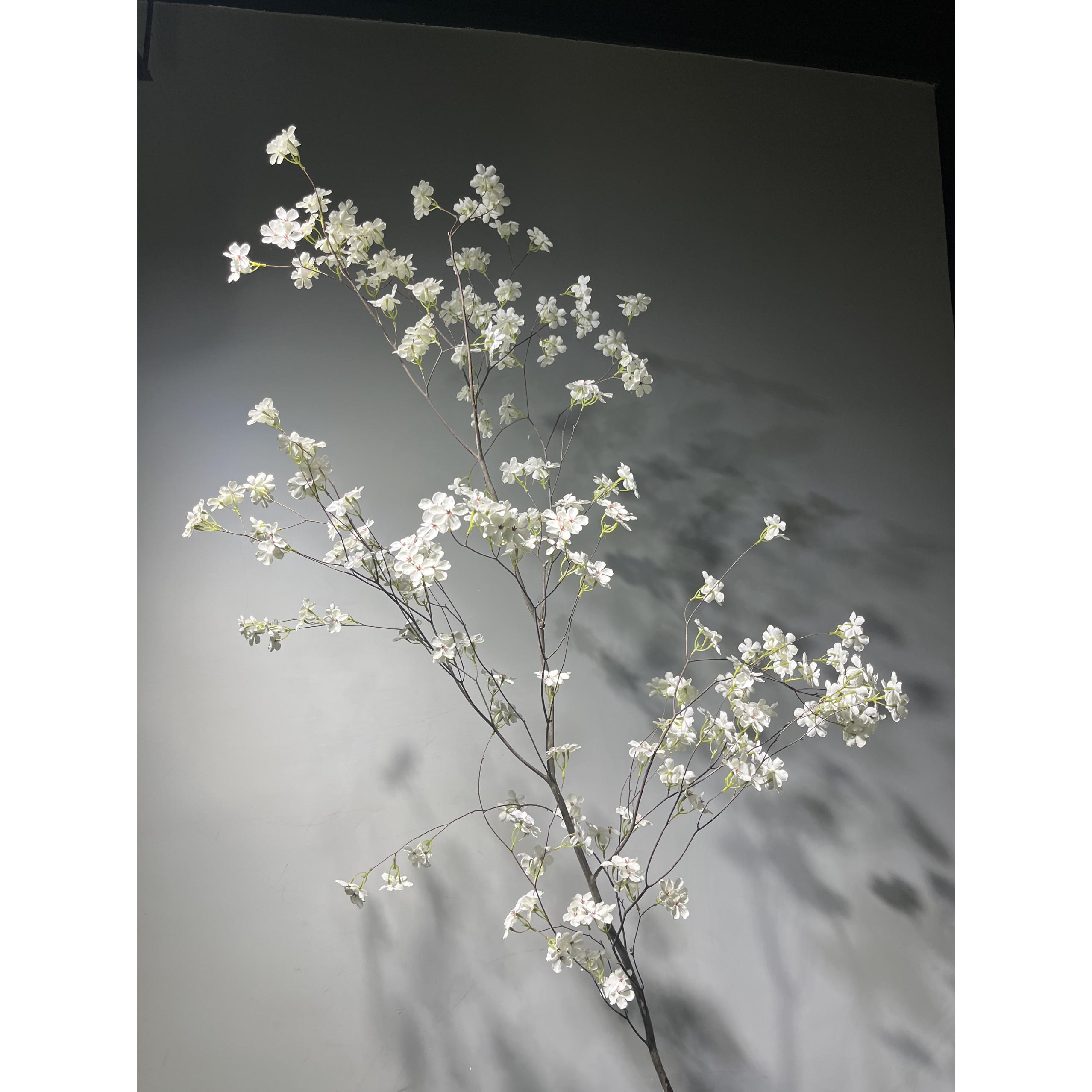 真枝,假叶挂钟,模拟中世纪梨枝,假绿色植物饰品,室内桌面,可