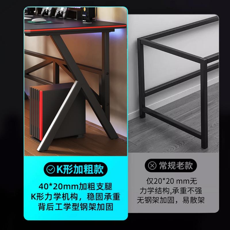 台式电脑桌简易桌家用竞出电租卧屋书桌学生写字SBQ台室工作办公