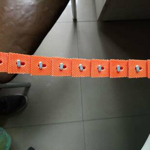 活钉络带搭扣传动带无色红ZABC带钉A式型红色