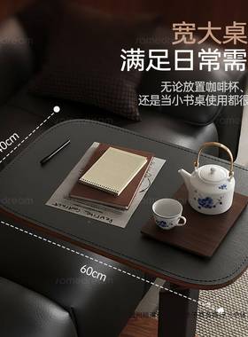 沙桃发转升17858床降可移动边几小桌子客厅茶几胡木侧边迷你边旋