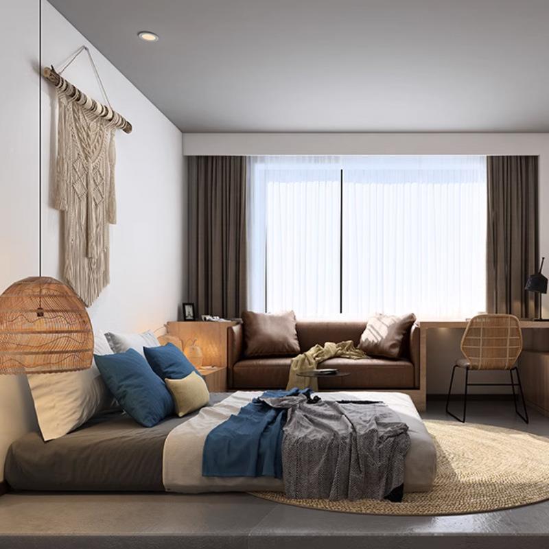 架青年白领公寓家具店教师公寓搭标配民宿酒宾馆间全套套装排骨极