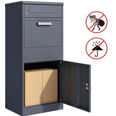 家庭快递私用防人盗包EHX裹箱室柜外收件储物柜小号投递箱带家锁