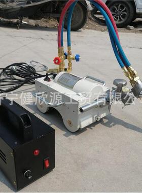 钢板直切割设备字轨道式小车圆孔气动工割机线小型WHJ半自火焰切