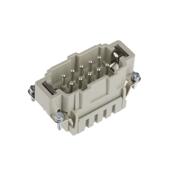 电子元 N器件1可0芯WTK公插接插件替泰头科航插防水重载HARTIG连接