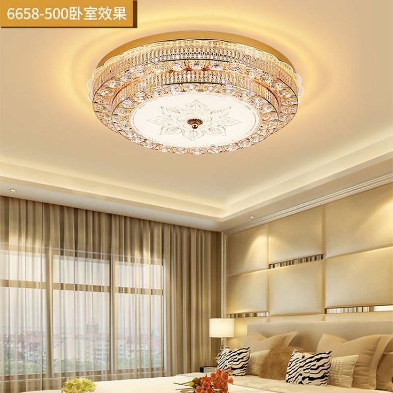 客厅吸顶灯LED吸顶灯卧室客厅大厅主灯中山灯具厂家直销水晶灯