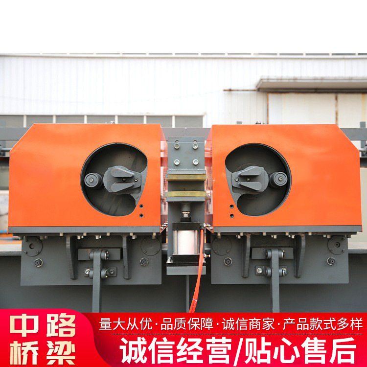 公路梁场双机头数控钢筋弯曲中心