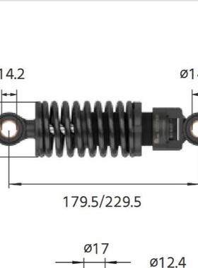 CJC西捷克油缓冲3器BZD180压/ABZD38355180-M