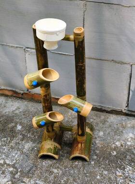 幼玩儿园沙水玩沙池沙WTD接力倒沙桶沙漏斗竹制户具外区水池工具