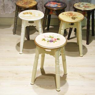 6R木凳子家用客厅现代简约木质F75567JM板凳成人时尚创意餐桌凳休