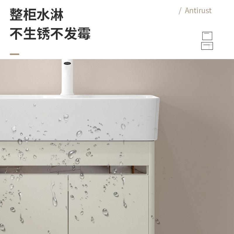 小户0型极窄洗手池台柜组F977S9HH合陶瓷一盆体脸洗新品34不锈钢