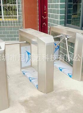 旅游不景点出闸入27791口锈钢三杆旋转栅门单厂向三辊全高旋转半