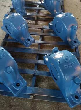 铸轴承座轴1承座SL5N457618-615滚筒轴承座铸钢轴承铁座