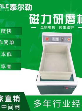 磁磨力研磨机固定式磨正反转磁力研抛光机机磁力研去毛刺抛LJF光