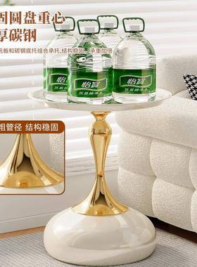 铁床卧头柜子小茶轻奢感创意奶油AHF风家几用室沙发边艺几置Bω