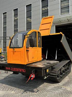 家直供竹中置驾驶毛室履带运输车工程钢厂筋翻斗自卸车648全地形