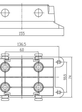 BAN-C2保險座zeeLmaAFLnA絲ML保险险丝座带备用保丝座