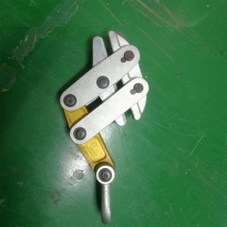 电力牵引收线调器可式绳防钢丝绳卡扭线器单166V形钳口收紧器